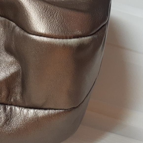 🛍Coach Bag- Beautiful❣Bronze with Chrome Hardware - Picture 14 of 16